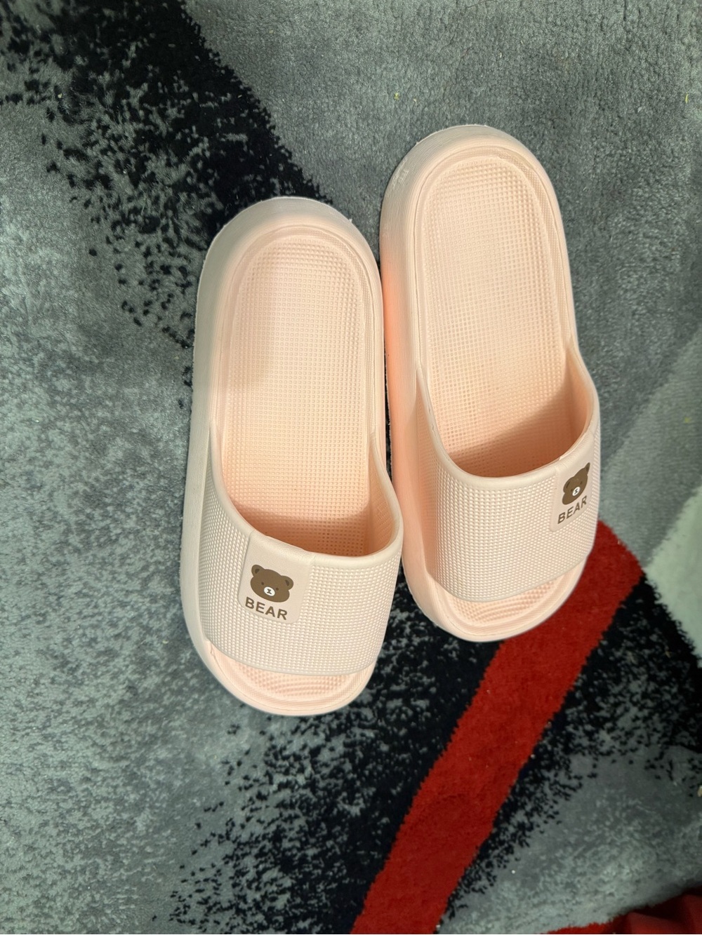 Kids' Pink Slip-On Comfort Slides